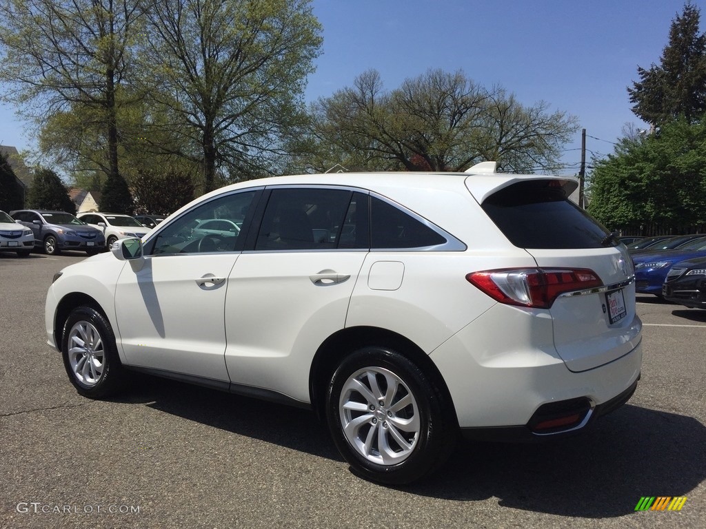 2017 RDX Technology AWD - White Diamond Pearl / Parchment photo #5