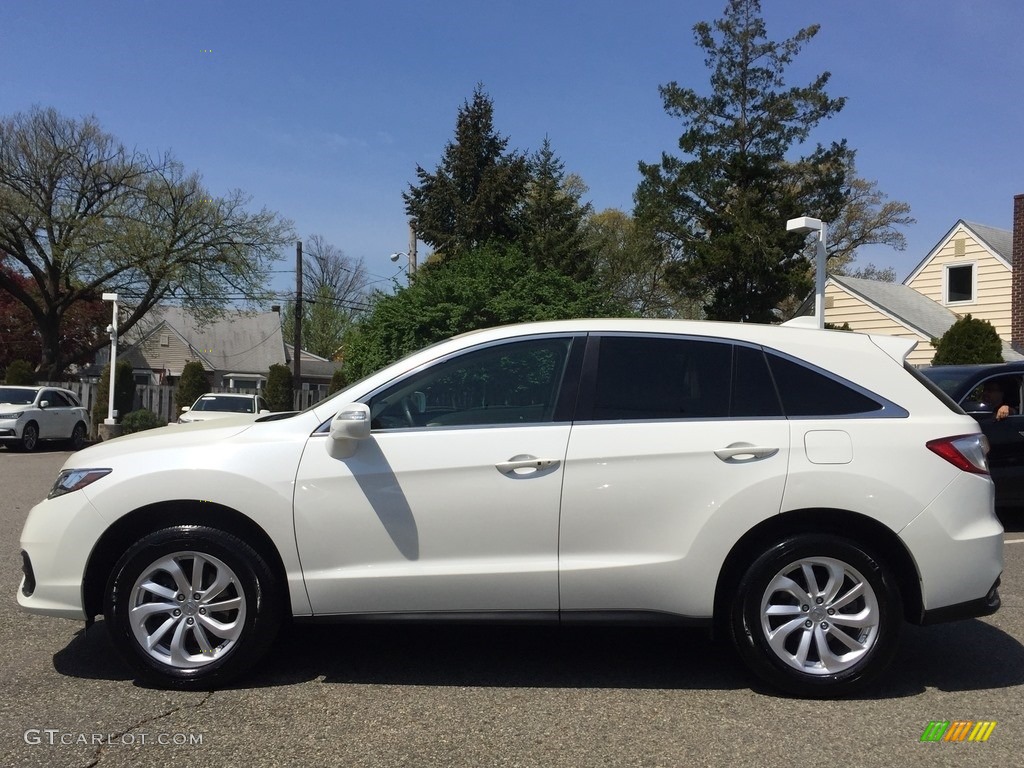 2017 RDX Technology AWD - White Diamond Pearl / Parchment photo #6