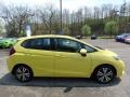 2015 Mystic Yellow Pearl Honda Fit EX  photo #7