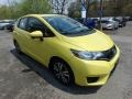 2015 Mystic Yellow Pearl Honda Fit EX  photo #8