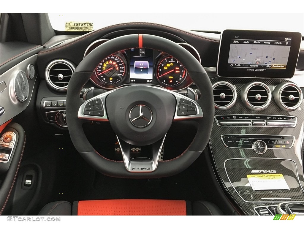 2018 Mercedes-Benz C 63 S AMG Coupe Controls Photo #126991163