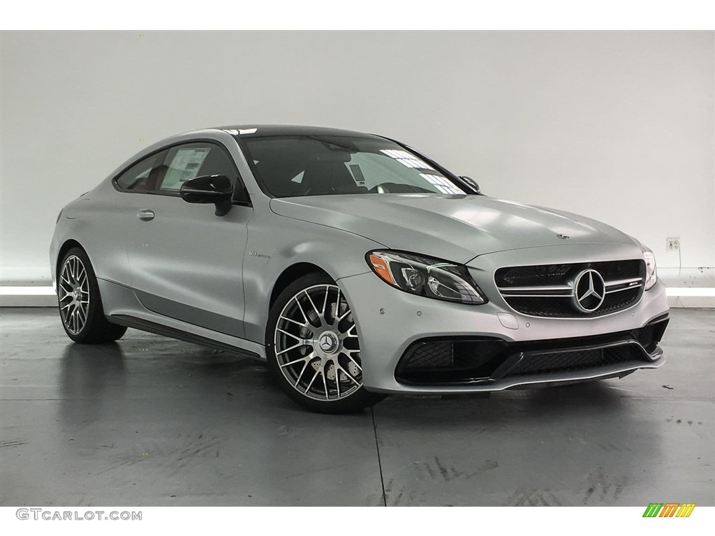 designo Iridium Silver Magno (Matte) 2018 Mercedes-Benz C 63 AMG Coupe Exterior Photo #126992189