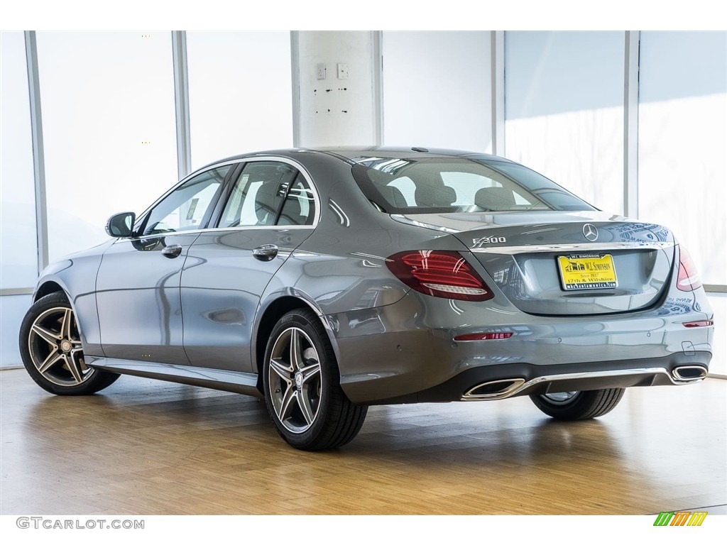 2018 E 300 Sedan - Selenite Grey Metallic / Black photo #3