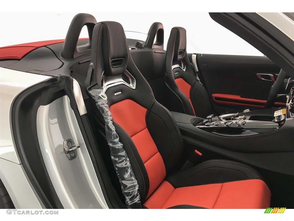 Red Pepper/Black Interior 2018 Mercedes-Benz AMG GT Roadster Photo #126993650