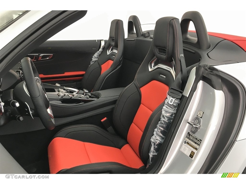 Red Pepper/Black Interior 2018 Mercedes-Benz AMG GT Roadster Photo #126993884