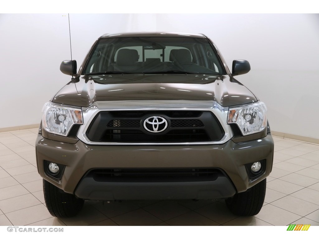 2015 Tacoma V6 Double Cab 4x4 - Pyrite Mica / Graphite photo #2