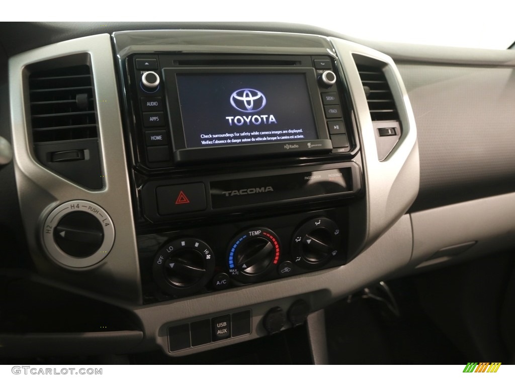 2015 Tacoma V6 Double Cab 4x4 - Pyrite Mica / Graphite photo #9