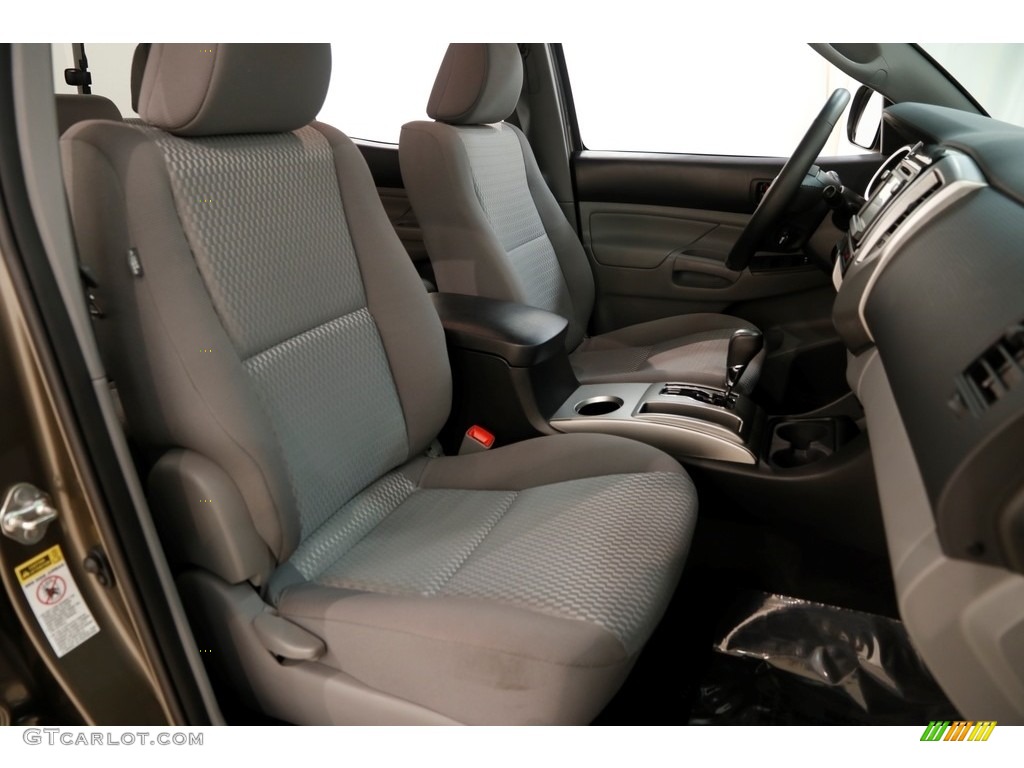 2015 Tacoma V6 Double Cab 4x4 - Pyrite Mica / Graphite photo #14