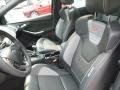 2018 Ford Focus Charcoal Black/Smoke Storm Partial Recaro Leather Interior Interior Photo