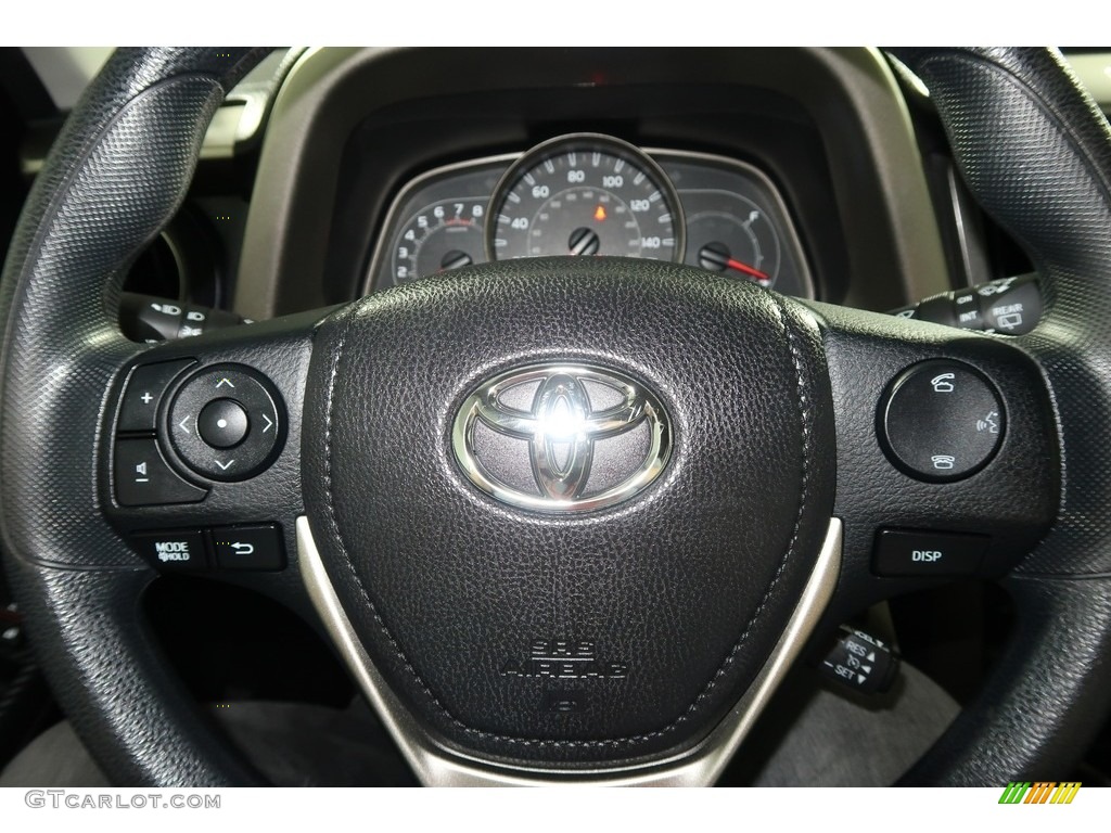 2015 RAV4 XLE - Classic Silver Metallic / Ash photo #16