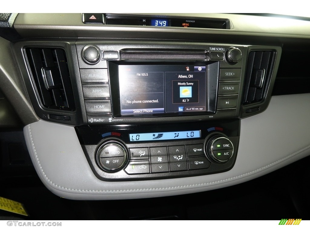 2015 RAV4 XLE - Classic Silver Metallic / Ash photo #18