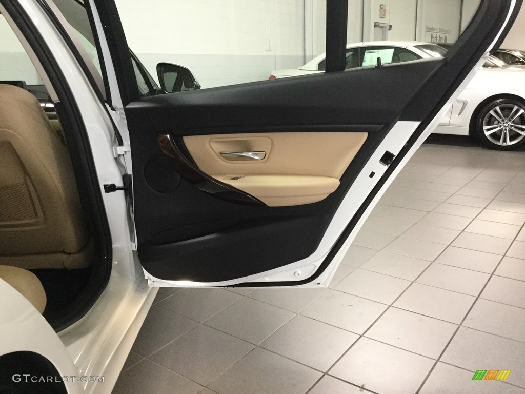 2018 3 Series 320i xDrive Sedan - Alpine White / Venetian Beige photo #18