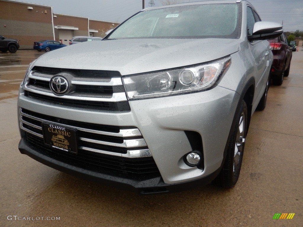 2018 Highlander Limited AWD - Celestial Silver Metallic / Black photo #1