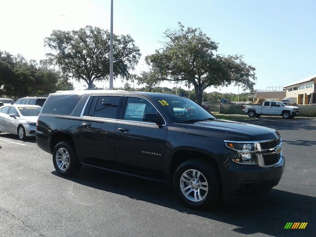 2018 Suburban LS - Tungsten Metallic / Jet Black photo #7