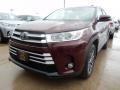 2018 Ooh La La Rouge Mica Toyota Highlander XLE AWD  photo #1