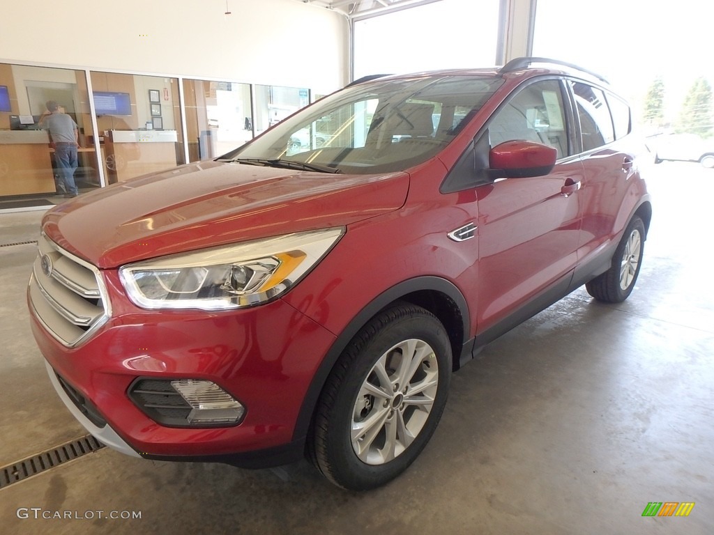 2018 Escape SEL 4WD - Ruby Red / Charcoal Black photo #4