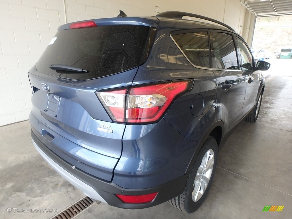 2018 Escape SEL 4WD - Blue Metallic / Charcoal Black photo #2