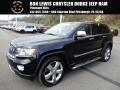 Brilliant Black Crystal Pearl 2012 Jeep Grand Cherokee Overland 4x4