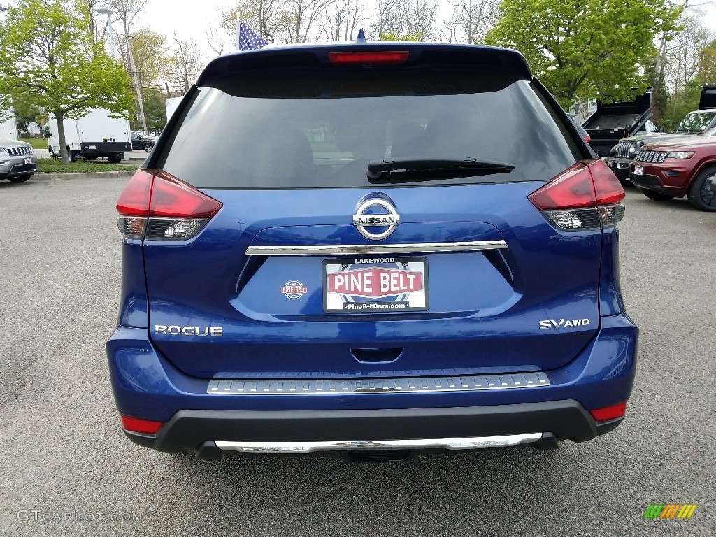 2017 Caspian Blue Nissan Rogue SV AWD 126967556 Photo 6 GTCarLot