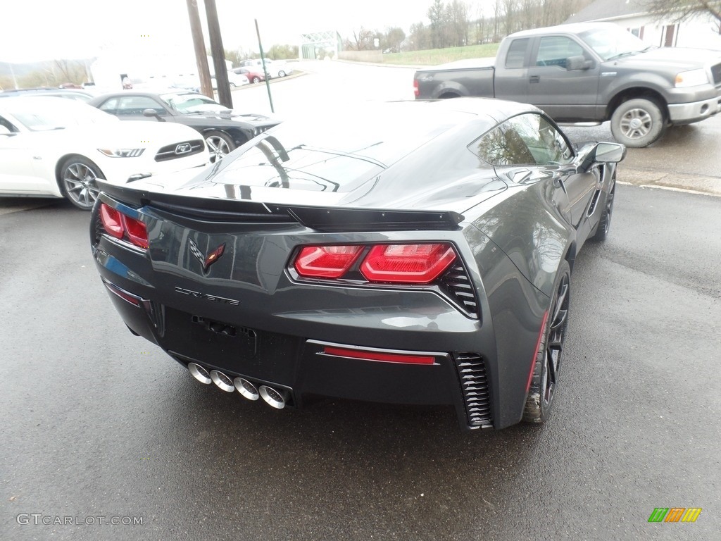 2019 Corvette Grand Sport Coupe - Shadow Gray Metallic / Black photo #9