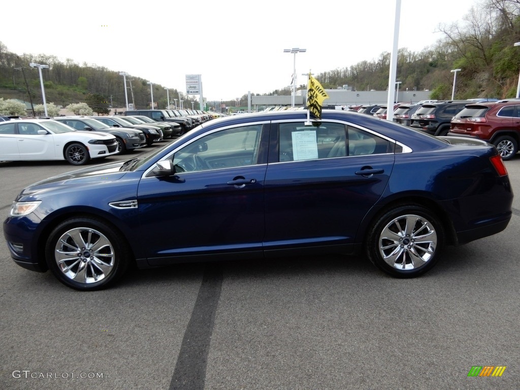 2012 Taurus Limited - Dark Blue Pearl / Light Stone photo #2