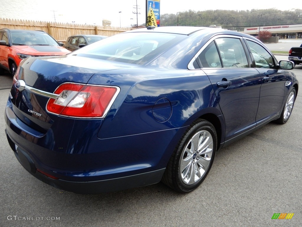 2012 Taurus Limited - Dark Blue Pearl / Light Stone photo #5