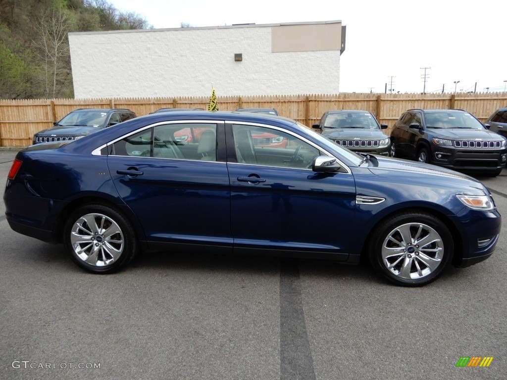 2012 Taurus Limited - Dark Blue Pearl / Light Stone photo #6