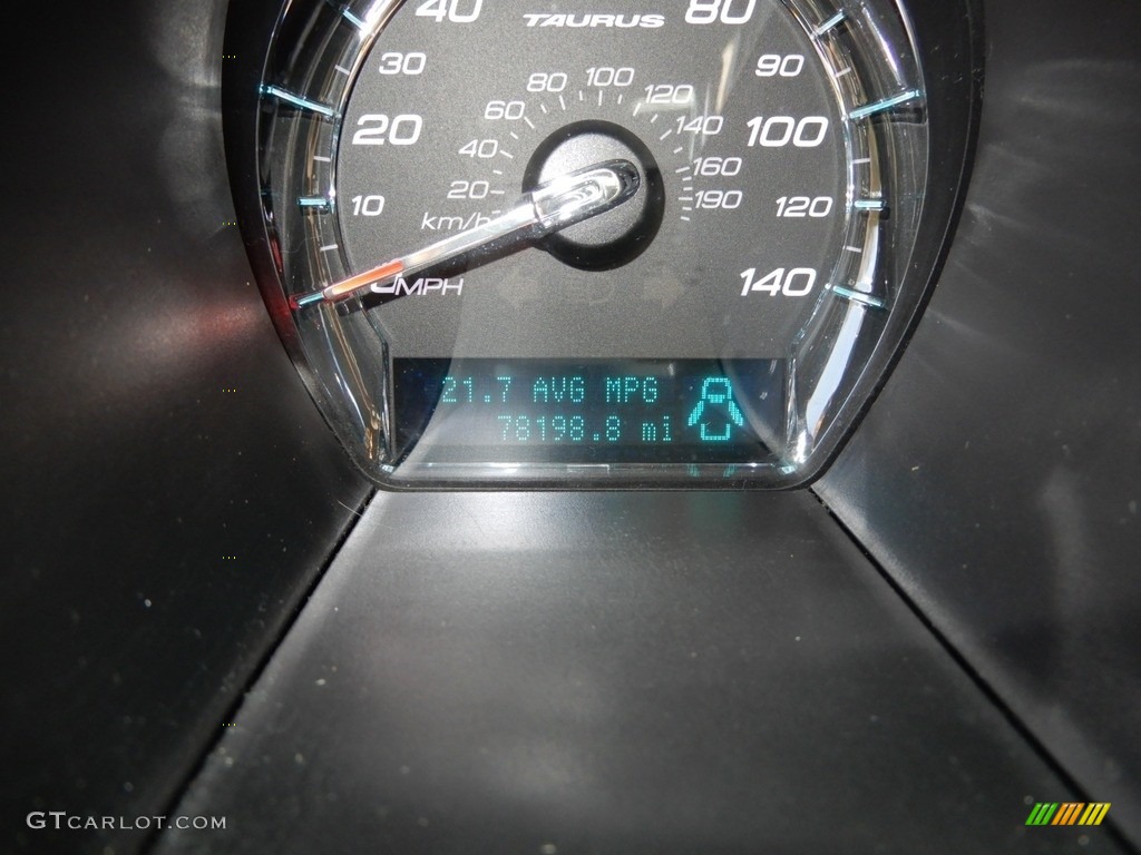 2012 Taurus Limited - Dark Blue Pearl / Light Stone photo #20
