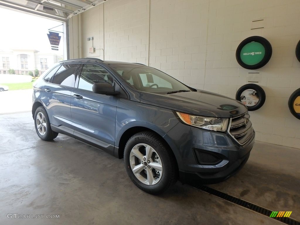 2018 Edge SE AWD - Blue / Ebony photo #1