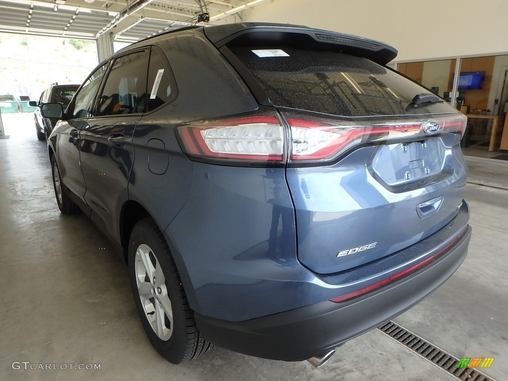 2018 Edge SE AWD - Blue / Ebony photo #3