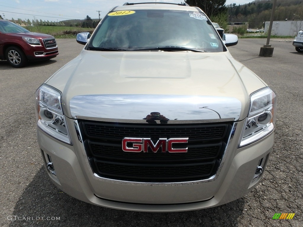 2012 Terrain SLE AWD - Gold Mist Metallic / Jet Black photo #2