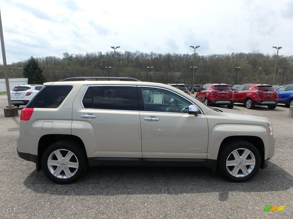 2012 Terrain SLE AWD - Gold Mist Metallic / Jet Black photo #5