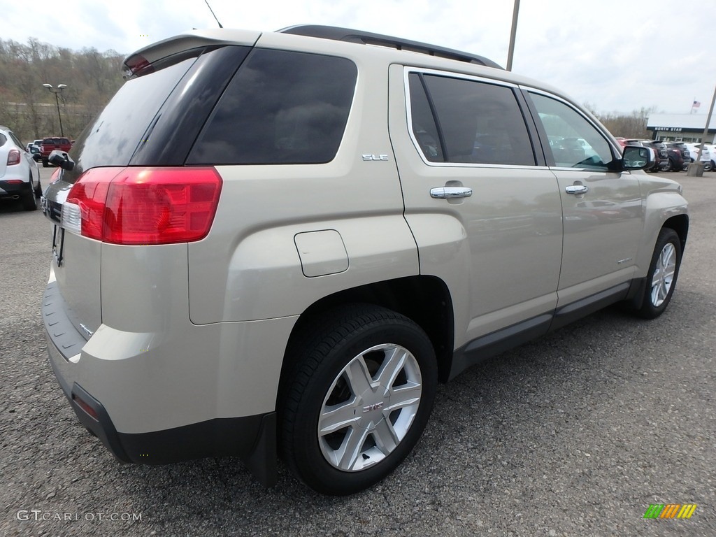 2012 Terrain SLE AWD - Gold Mist Metallic / Jet Black photo #9