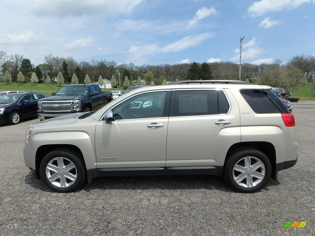 2012 Terrain SLE AWD - Gold Mist Metallic / Jet Black photo #13
