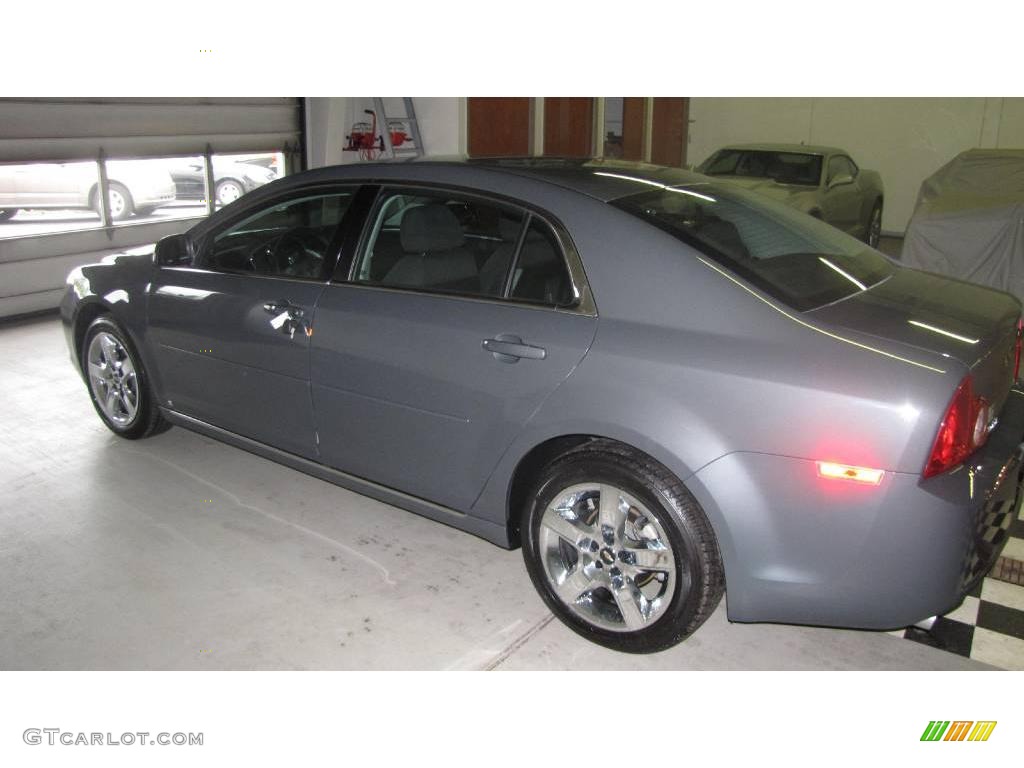 2009 Malibu LT Sedan - Dark Gray Metallic / Ebony photo #9