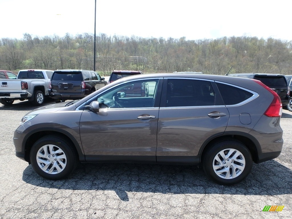 2016 CR-V EX AWD - Urban Titanium Metallic / Black photo #13