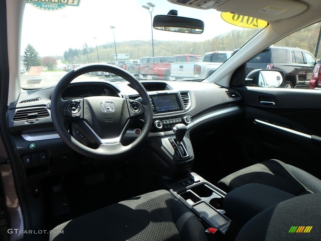 2016 CR-V EX AWD - Urban Titanium Metallic / Black photo #17
