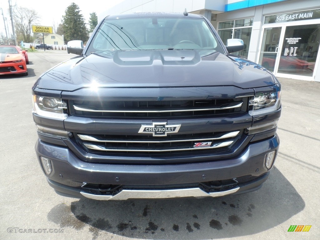 2018 Silverado 1500 LTZ Crew Cab 4x4 - Centennial Blue Metallic / Jet Black photo #2