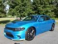 2018 B5 Blue Pearl Dodge Charger R/T Scat Pack  photo #2