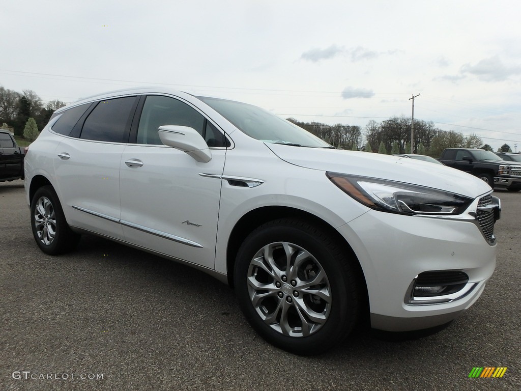 White Frost Tricoat 2018 Buick Enclave Avenir AWD Exterior Photo #127002791