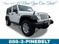 2018 Bright White Jeep Wrangler Unlimited Sport 4x4  photo #1