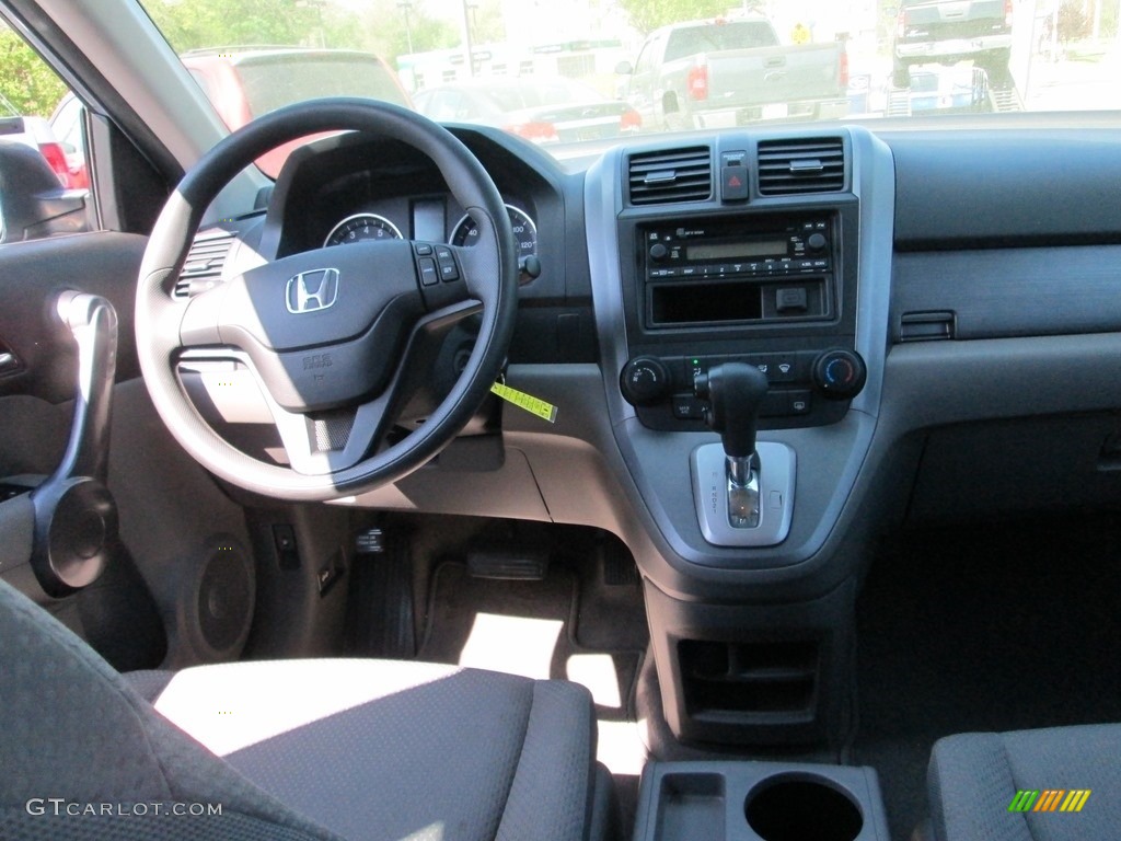 2009 CR-V LX - Glacier Blue Metallic / Gray photo #10