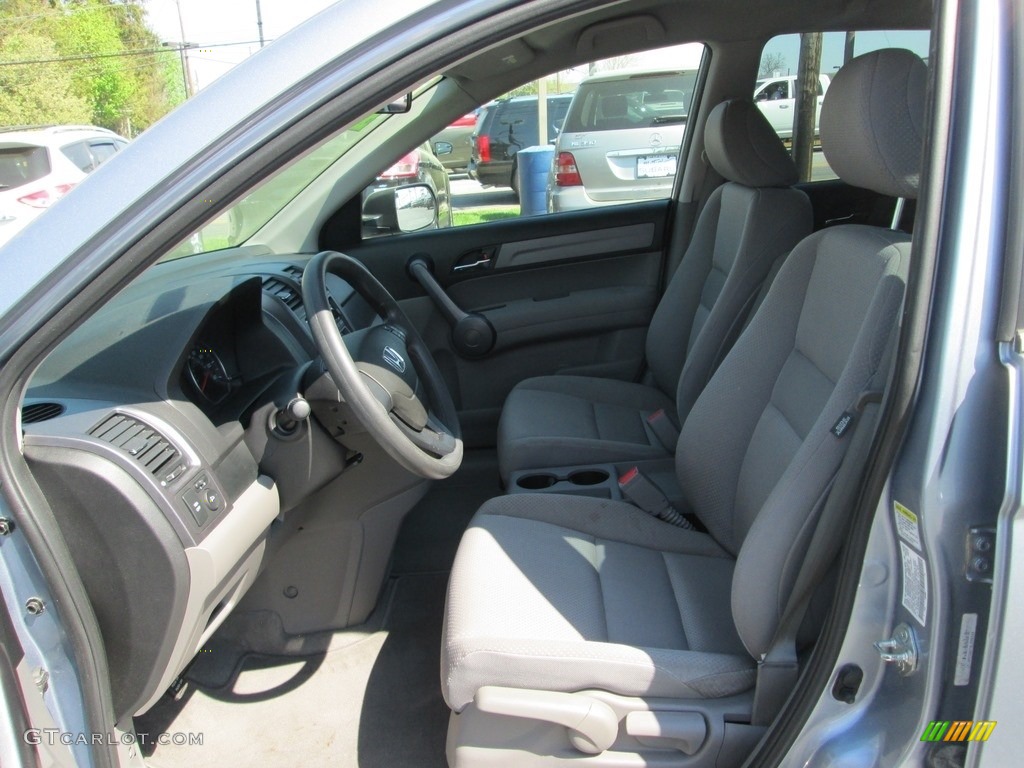 2009 CR-V LX - Glacier Blue Metallic / Gray photo #12