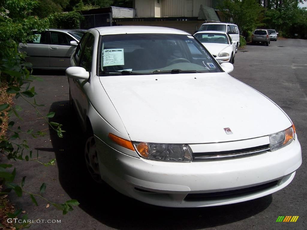 2000 L Series LS1 Sedan - Bright White / Gray photo #1