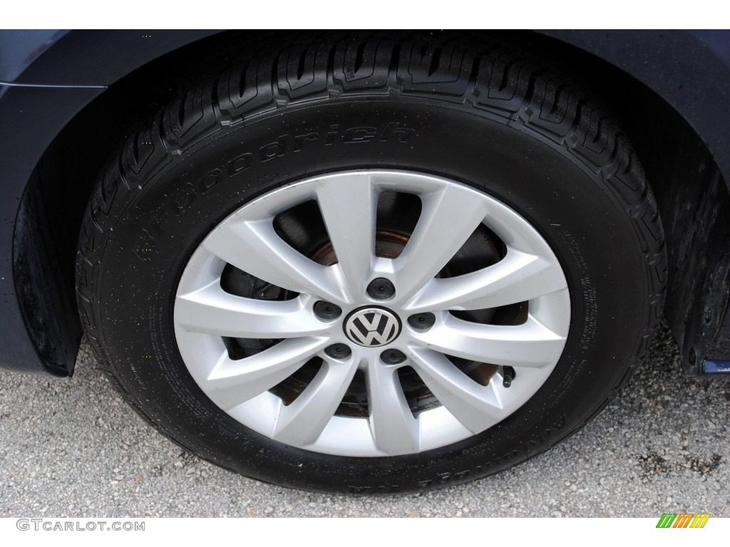 2014 Passat 1.8T Wolfsburg Edition - Night Blue Metallic / Titan Black photo #11