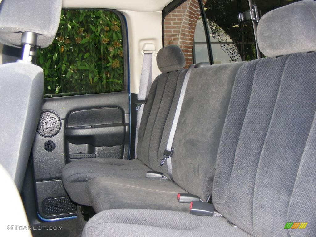 2004 Ram 1500 SLT Quad Cab 4x4 - Atlantic Blue Pearl / Dark Slate Gray photo #7