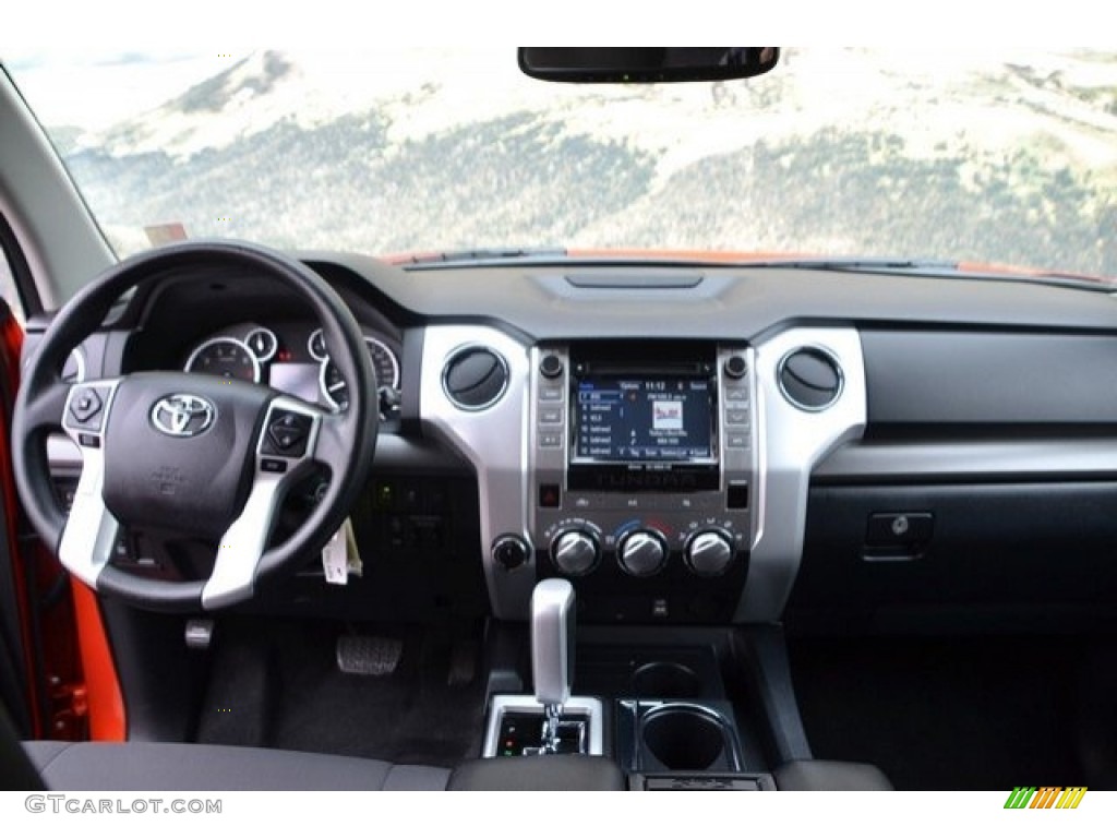 2017 Tundra SR5 Double Cab 4x4 - Inferno Orange / Black photo #13