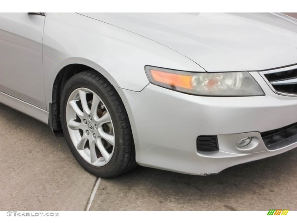 2007 TSX Sedan - Alabaster Silver Metallic / Ebony photo #10