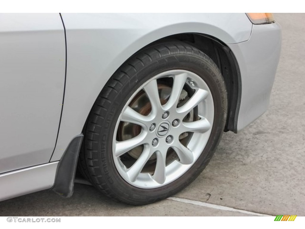 2007 TSX Sedan - Alabaster Silver Metallic / Ebony photo #11