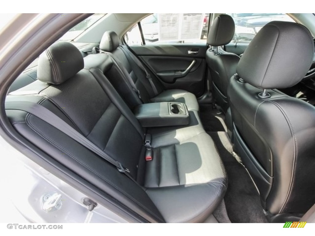 2007 TSX Sedan - Alabaster Silver Metallic / Ebony photo #24